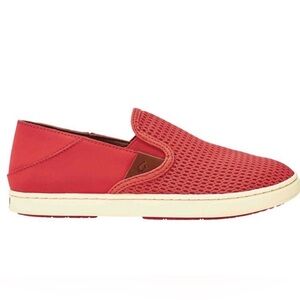 OluKai Pehuea Slip On Sneaker Coral Size 9